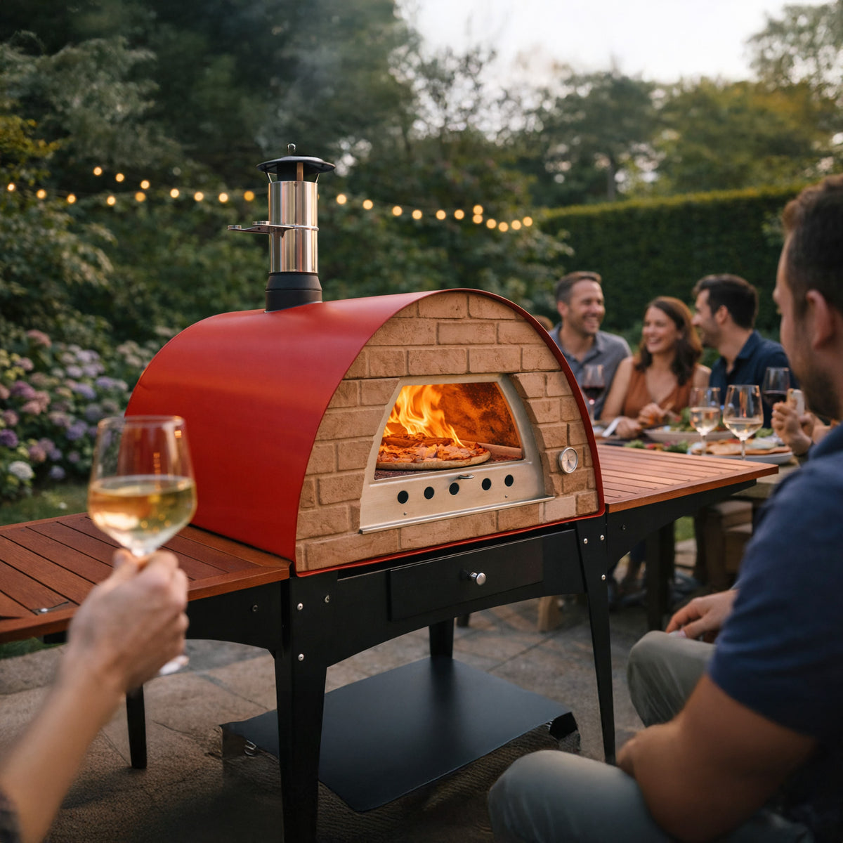 Four a Bois Maximus Rouge