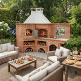 Four d'angle avec Barbecue CE1001B