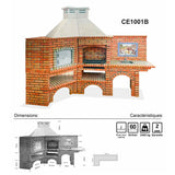 Four d'angle avec Barbecue CE1001B