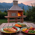 Four et Barbecue en Brique 