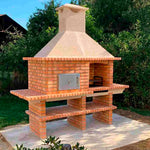 Four et Barbecue en Brique 