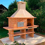 Four et Barbecue en Brique 