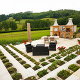 Four et Barbecue en Brique avec évier 