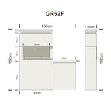 Granit-Barbecue GR520F