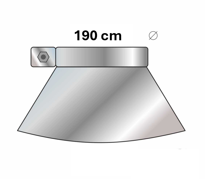 Kit Solin de Toit pour Fours en Briques avec Conduit Isolé AC170F