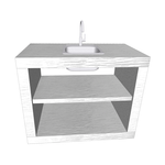 module de 100 pour barbecue moderne md100f