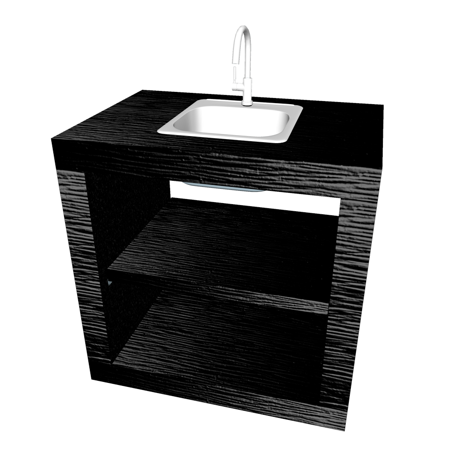 module de 80 pour barbecue moderne md80f