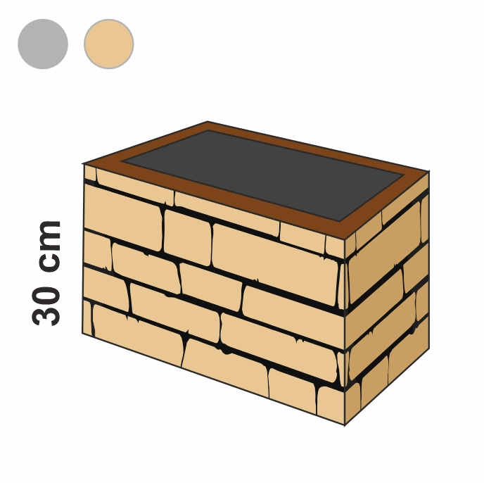 Modèle barbecue en pierre PR