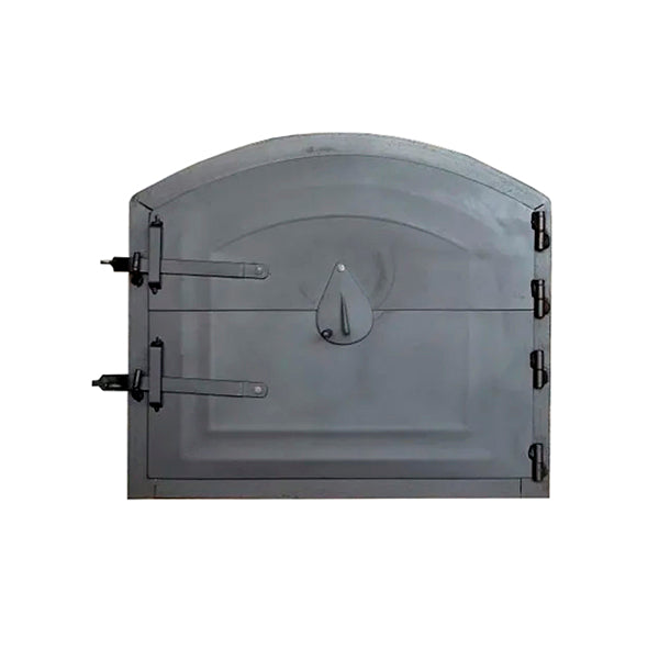 supplement porte acier anthracite fours arrondis