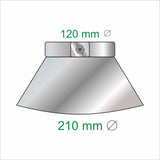 Kit Solin de Toit pour Maximus 70 cm AC97F