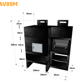 Barbecue Moderne avec Four AV89M