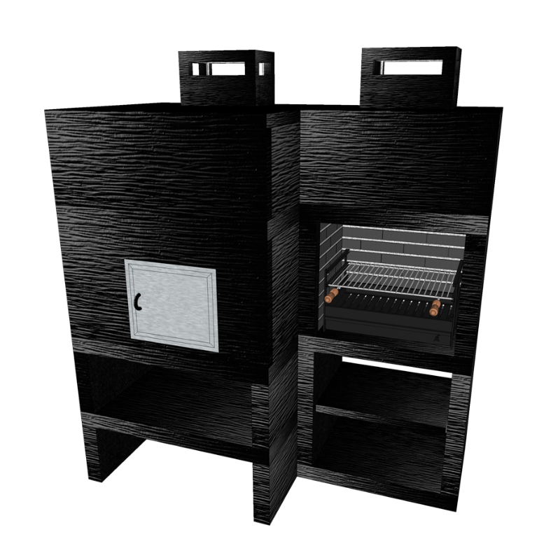 Barbecue Moderne avec Four AV89M