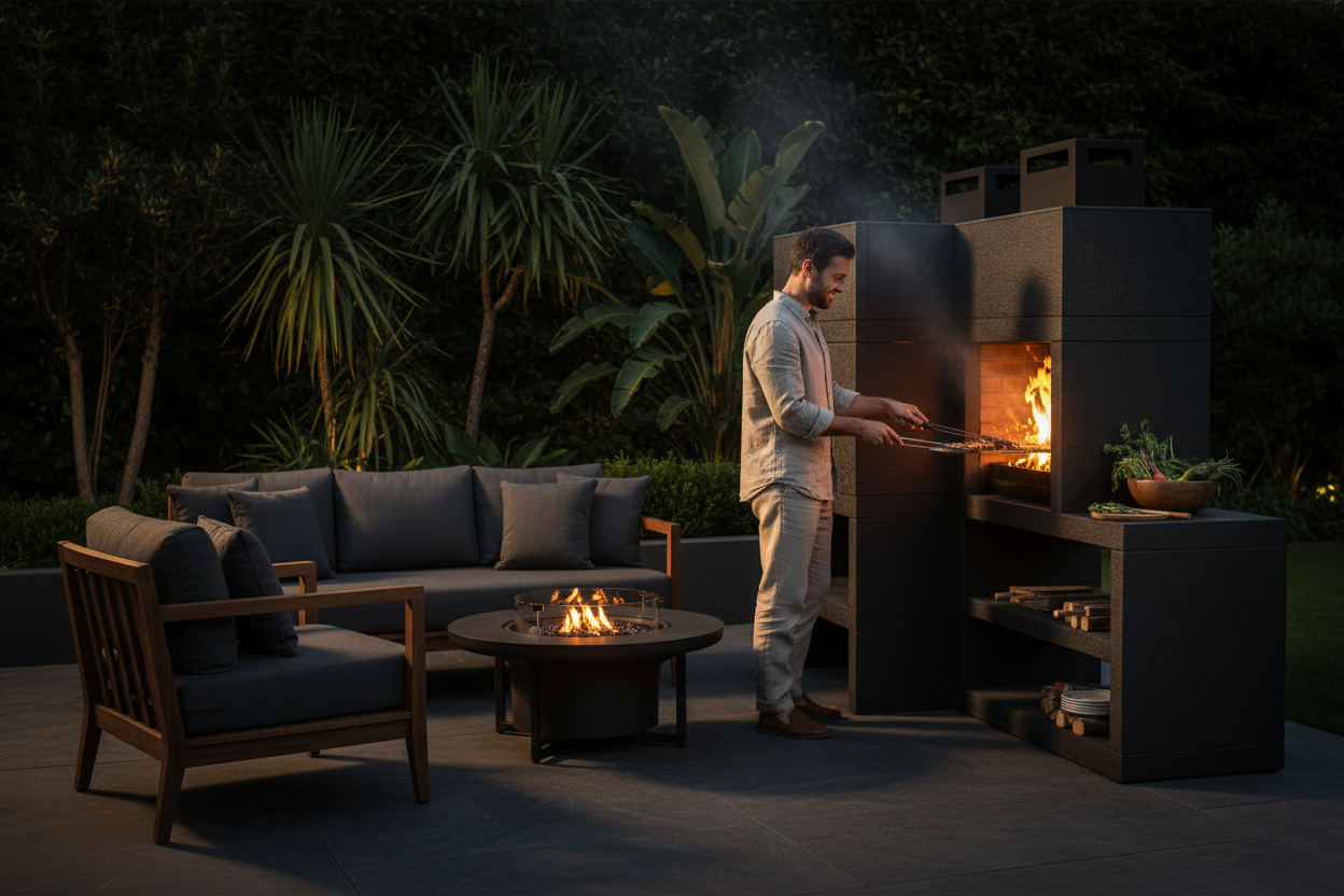 Barbecue Moderne AV85M – Lifestyle