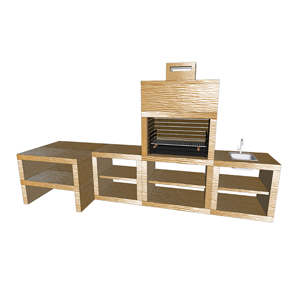 Barbecue Moderne avec MAXIMUS 100 cm AV115M