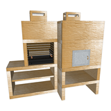 Modern Barbecue with Oven AV85M