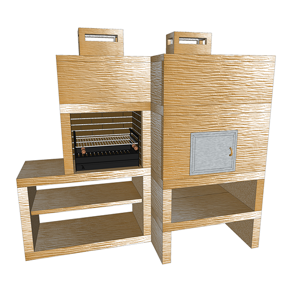 Barbecue Moderne avec Four AV85M