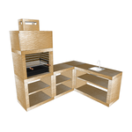 barbecue d angle moderne av12b