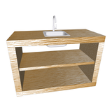 module de 120 pour barbecue moderne md120f