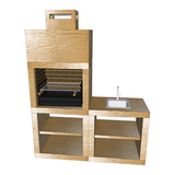 barbecue moderne avec evier av40m