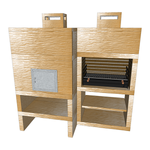 barbecue moderne avec four av90m