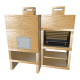 barbecue moderne avec four av90m