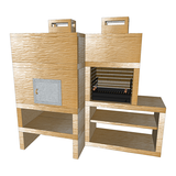 barbecue moderne avec four av85m