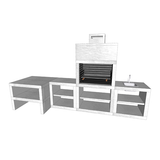 Modern Barbecue with MAXIMUS 100 cm AV115M