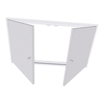 porte acier laque pour module 120 po120f