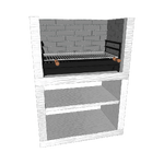 barbecue contemporain pas cher av08m