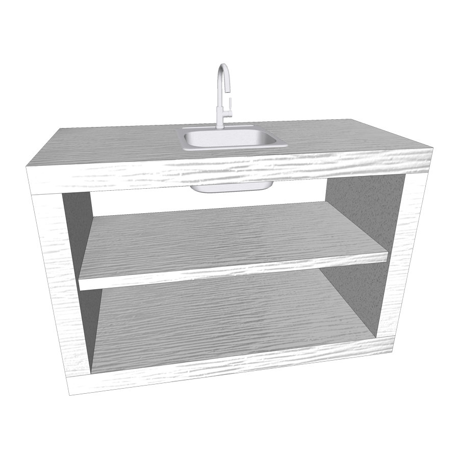module de 120 pour barbecue moderne md120f