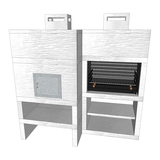barbecue moderne avec four av90m