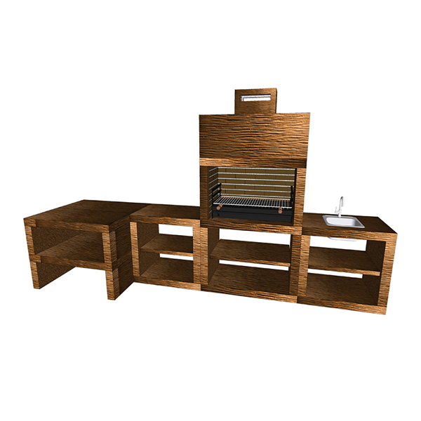 Barbecue Moderne avec MAXIMUS 100 cm AV115M