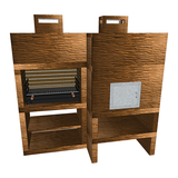 Modern Barbecue with Oven AV90M