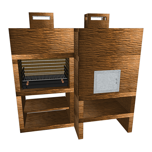 Barbecue Moderne avec Four AV90M