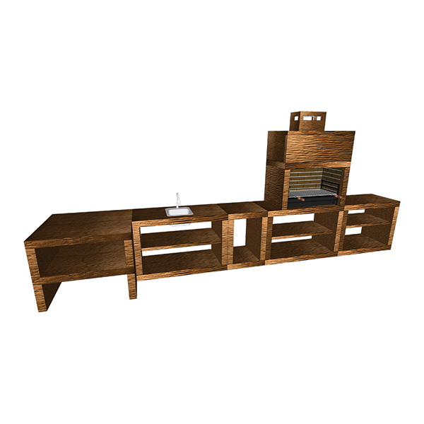 barbecue moderne avec maximus prime arena av110m