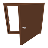 porte acier laque pour module 80 po80f