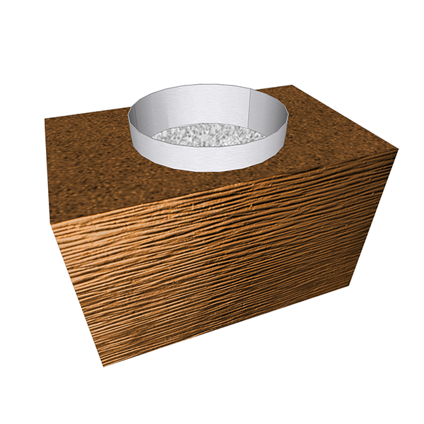 adaptateur sortie circulaire barbecue moderne ac96f