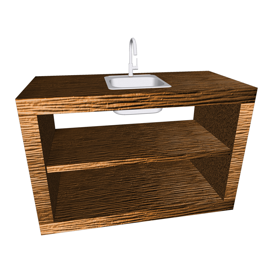 module de 120 pour barbecue moderne md120f