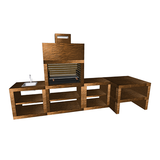 barbecue moderne avec maximus prime arena av115m