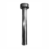 Cheminee Four a Bois INOX 100cm avec Chapeaux AC30F