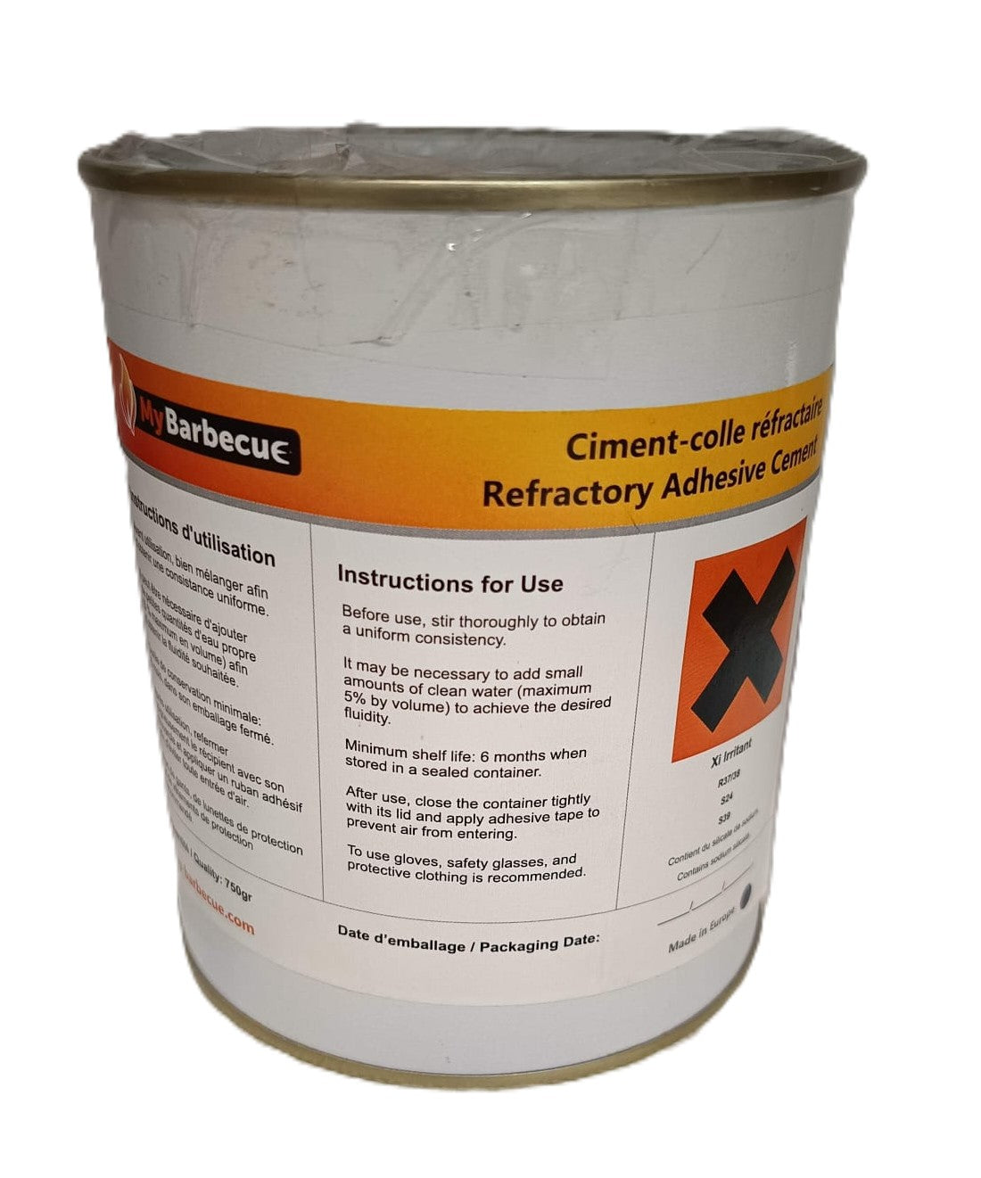 Ciment réfractaire BNZ AC205F