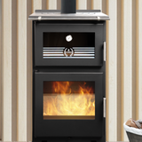 Poêle à bois Oliveirinha Diane avec four PF51F