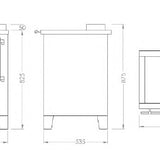 Cuisinière a bois traditionnel  PF063F