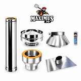 КОМПЛЕКТ изолирана тръба от неръждаема стомана със защитна обшивка за MAXIMUS 70 AC180F