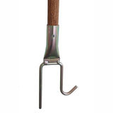 Pelle pour four à bois AC28F manche en bois vue de côté