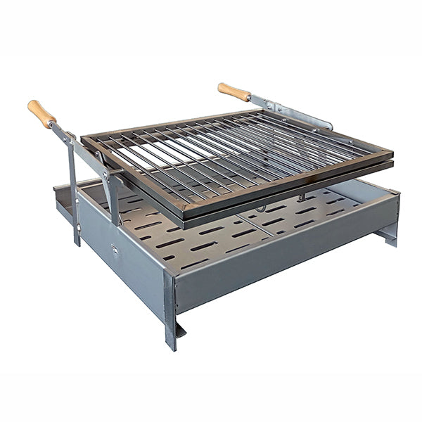 grilloir pivotant weekend en inox f50