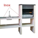 Barbecue Contemporain avec Four et Évier CS6140F