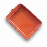 plat en terre cuite rectangulaire ac02f