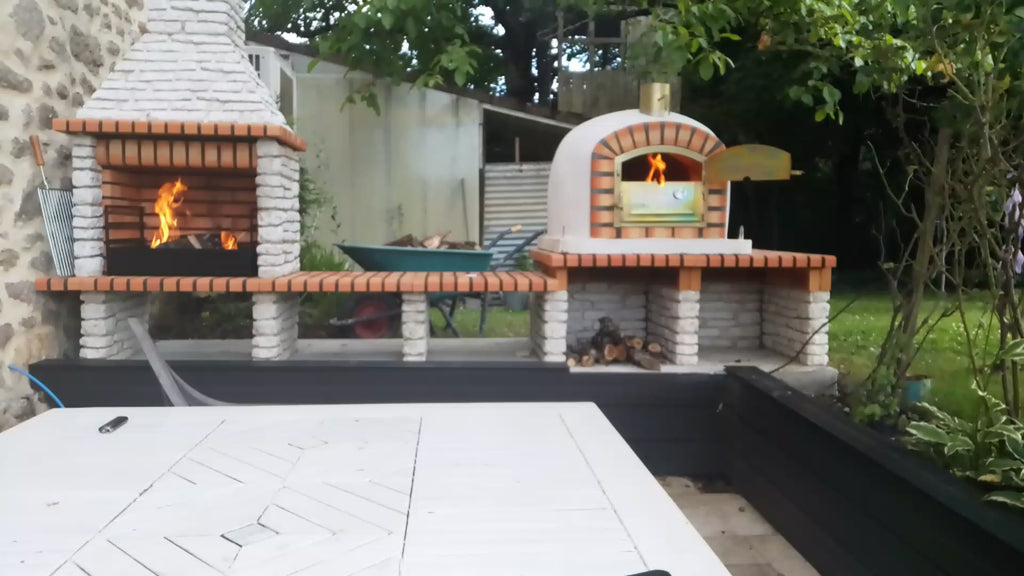 Barbecue fixe en pierre AR2090F