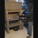 Barbecue Pierre Reconstituee avec Evier AV270F